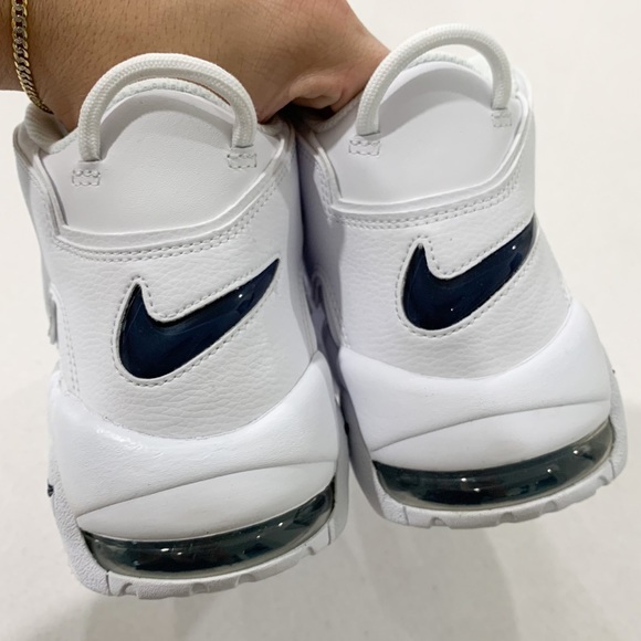 👟 New Nike Air Uptempo Triple White Sneakers - Picture 3 of 3